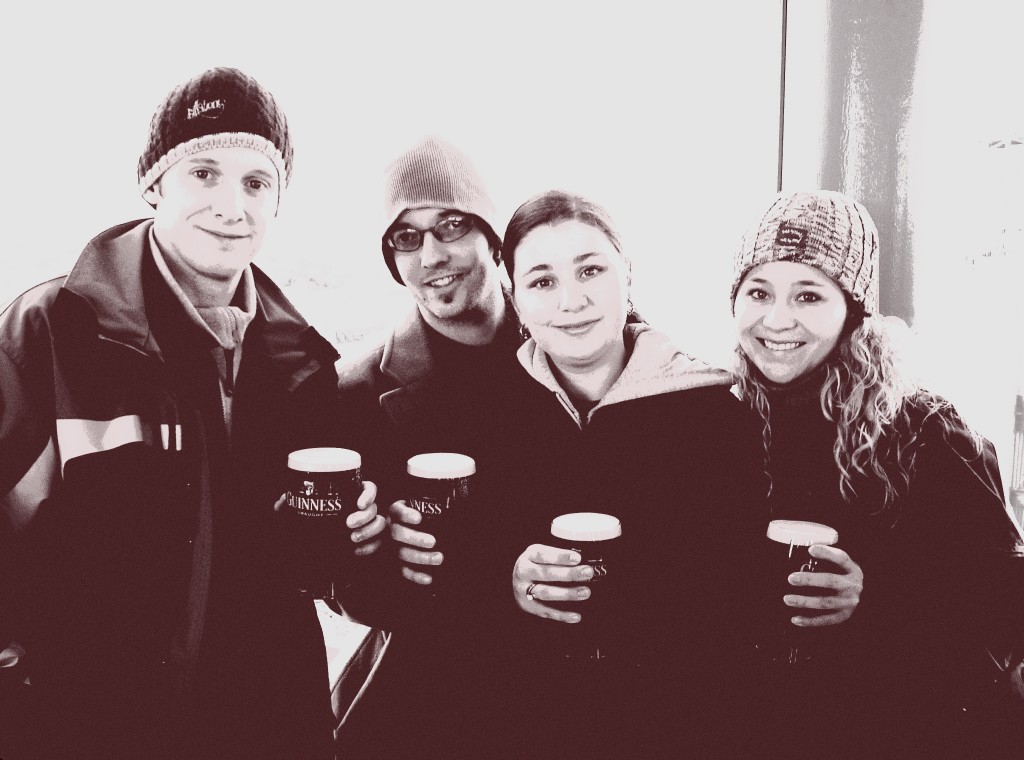 Us at the Gravity Bar @Guinness Brewery
