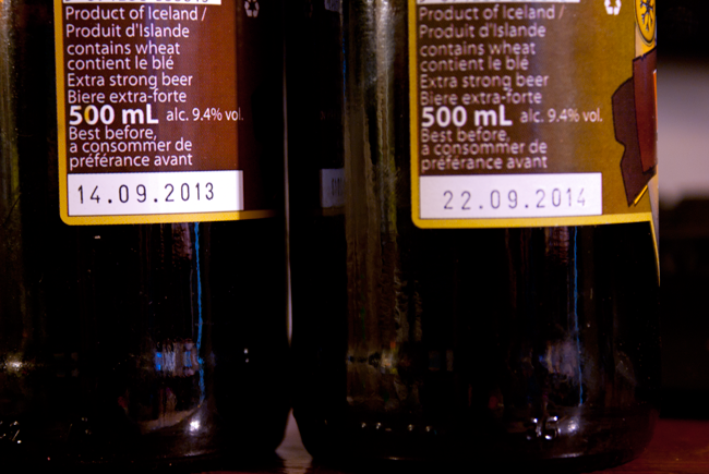 Lava – Ölvisholt Brugghús Vertical Tasting Best Before Dates. Lava – Ölvisholt Brugghús Vertical Tasting Best Before Dates.