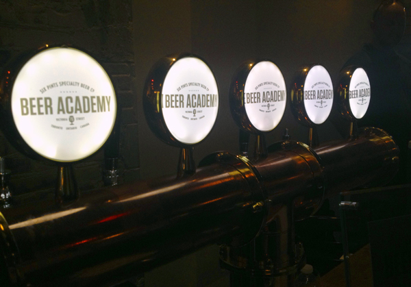 IB-beer-academy-taps Molson Six Pints Beer Academy taps