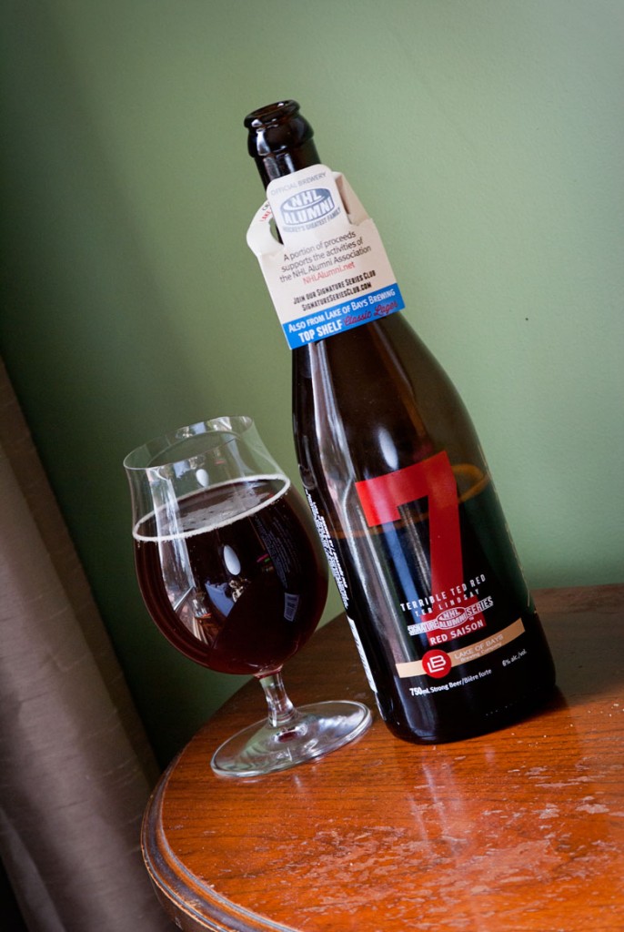 Terrible Ted Red Saison — Lake of Bays Brewing Co.