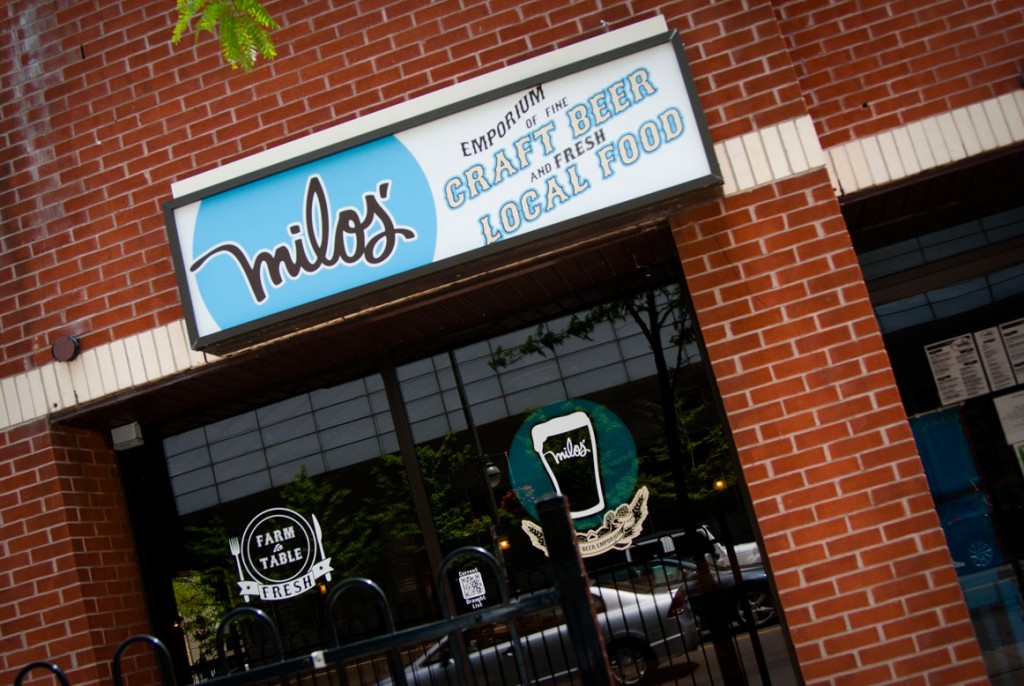 Milos' Emporium of Craft Beer.